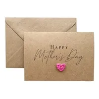 Simple Mother’s Day Card Rustic