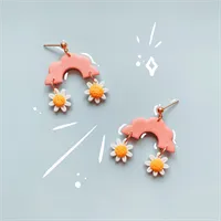 Simplistic Summer Daisy Dangles