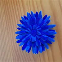 Single Felt Flower Hair Alligator clip. 2