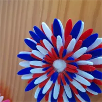 Single Felt Flower Hair Alligator clip. 5