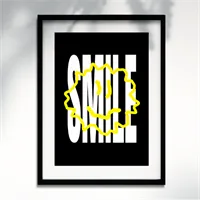 Smile Black - A3 Print gallery shot 10