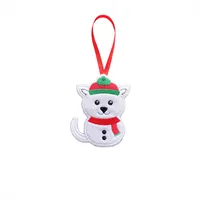 Cute Snow Cat Christmas Decoration