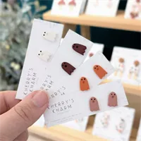 Spooky Halloween Ghost Earrings