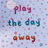 Spotty Play the Day Away Foil Print - photo