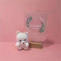 Squishy crochet bear 1