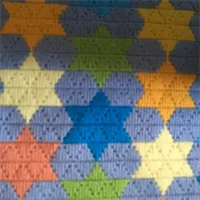 Star Pattern Cushion 3