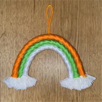 Stunning macrame rainbow - made to order 1 gallery shot 2