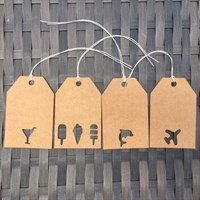 Summer Holiday Gift Tags Set