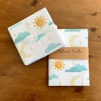 Sun And Moon Luxury Wrapping Paper