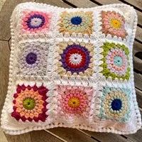 Sunburst Square Cushion 2