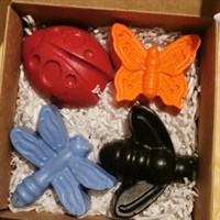 Super chunky minibeasts shaped crayons