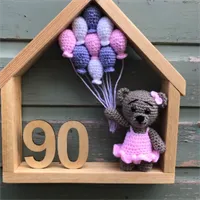 The Crochet Ballerina birthday House 1