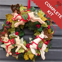 The Jingle Of Bells Christmas Wreath Kit