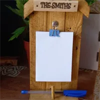 The shed personalised memo pad hang or s 3