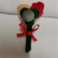 This lovely Handmade felt flower fridge  4