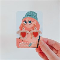 Valentine Simple Turtle Earrings