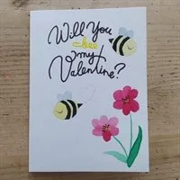 Valentine's Bee Card 🐝