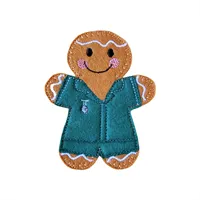Veterinary Nurse Gingerbread Character