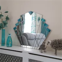 1930's Vintage Style Fan Mirror