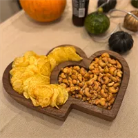 Walnut Heart Nibble Tray 4