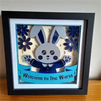 Welcome to the world baby shadow box 1