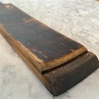 Back of Whisky Stave Serving Board