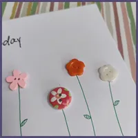 Wild Flowers Handmade Card 6