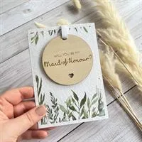 Will You Be My Maid Of Honour Bauble