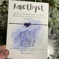 Wish String - Amethyst
