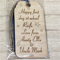Engraved Personalised Gift Tag, 5 gallery shot 4