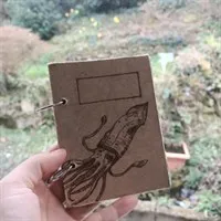 Wooden Squid Notebook gallery shot 2