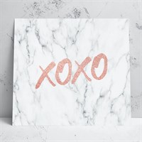 Xoxo Greeting Card