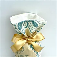 Yellow and Turquoise Floral Gift Bag 3 gallery shot 3