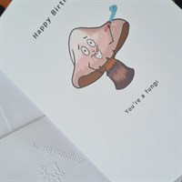 You're A Fungi Birthday Card. Handmade