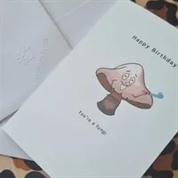 You're A Fungi Birthday Card. Handmade