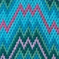 Zigzag Design Needlepoint Cushion 3 gallery shot 10