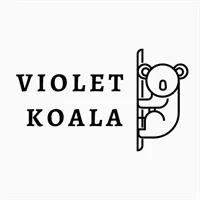 Violet Koala Small Market Logo